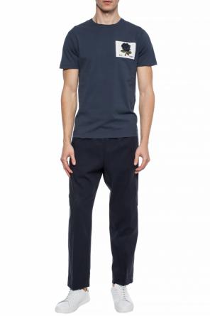Logo-patched t-shirt, zdjęcie 2 Logo-patched t-shirt od Kent & Curwen